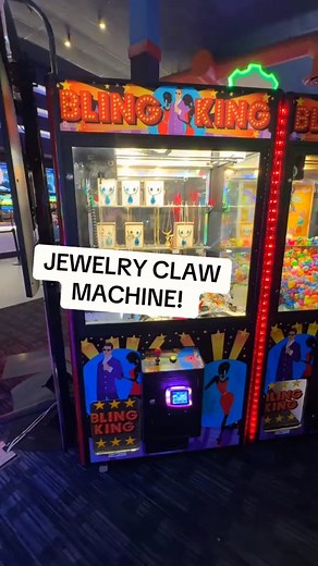 JEWELRY CLAW MACHINE WIN! #clawmachine #winning #arcadegames #arcadehacks #arcade #reelsforyou #fyp #shortreels | OhLa Reel6