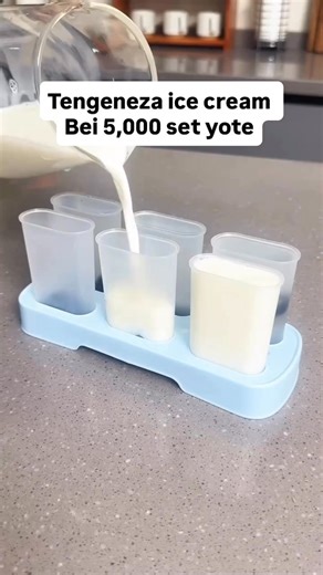 Ice cream mold Price 5,000 Hii inasaidia kutengeneza ice cream ina partition 6 ni mzuri mno 📲Download ChapChap App kulipia ☎️Tupigie 0657254798 📍Sinza Mori mkabala na Delina Apartments | ChapChap China