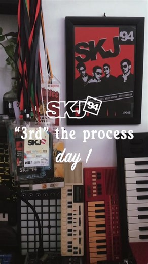 hari pertama proses album ke 3.. semoga konten ini berlanjut #skj94 #3rdalbum