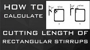 Cutting Length Of RECTANGULAR Stirrups - Construction Encyclopedia
