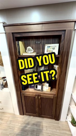 Hidden doors never stop being cool… but these take it to another level. Secret Murphy Door designs blend right into your wall, shelving, or trim so you’d never know a doorway is even there. They’re not just for looks either they can be used for offices, safe rooms, storage spaces, or just adding a unique feature to a home. What makes these stand out is how clean they install and how well they match surrounding finishes, which is the difference between a gimmick and something that actually looks 