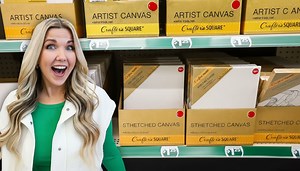 The dollar store art idea that actually works