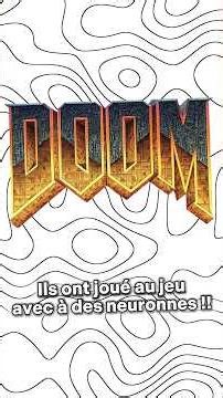 Des scientifiques ont fait jouer doom à des neurones humains ??