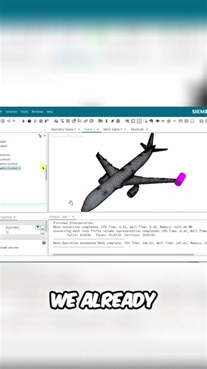 CFD Mesh Refinement: Solver & Residuals Explained #shorts