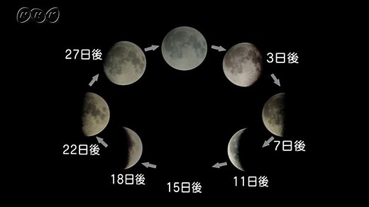 月の形が変化するきまり | NHK for School