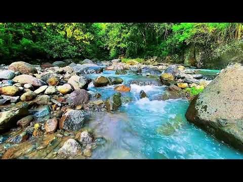 Soothing river sounds for peaceful meditation