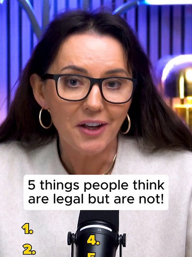 5 things people think are legal, but are not! | common law court