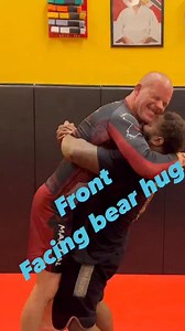 Front facing bear hug defenses. Thanks for the gear #bearhug #selfdefense #xmartial #xmartialathlete | Self Defense Technical