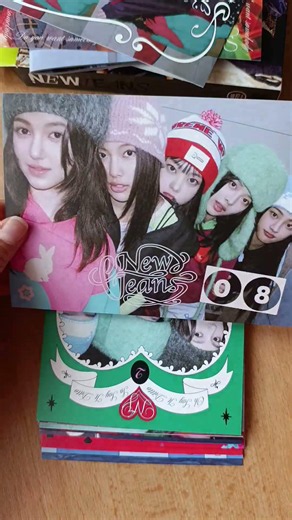 New Jeans album OMG #kpop #2026 #love #newjeans #omg #album #music #unboxing #shortvideo