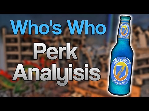 COD Zombies Perk Analysis: Who's Who (Call of Duty Zombies Perks Review/Breakdown)