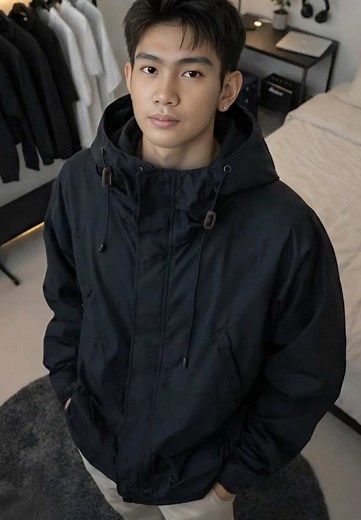 Explore Loosewear Windbreaker Jackets for Men