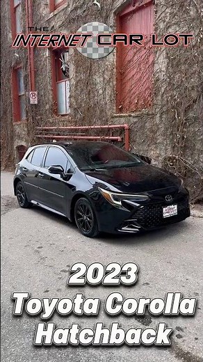 2023 Toyota Corolla Hatchback SE — Low Miles, Big MPG