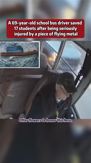 59K views · 237 reactions | A 69 Year Old School Bus Driver Saved 17 Students after Being Seriously Injured by a Flying Piece of Metal #fyp #foryou #viral #trend #trending trendingreels reels reelsinstagram instagramreels truestory story reallifestory realstory court crime | Saleh Alyami | Facebook