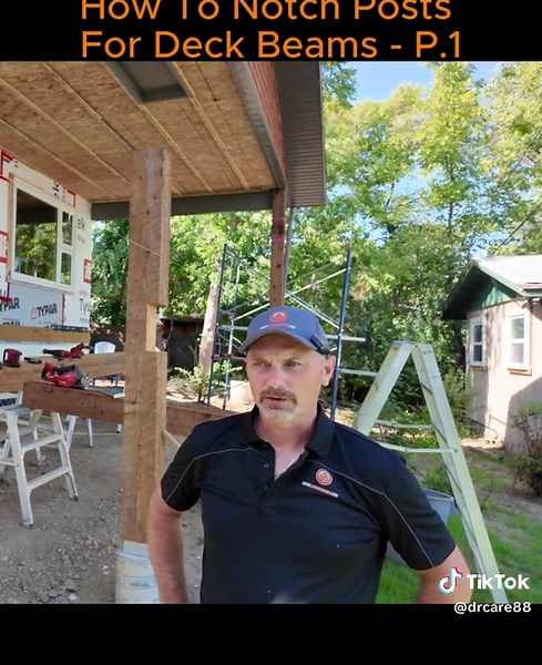 Notching Posts for Deck Beams: Step-by-Step Guide