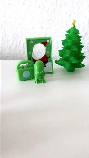 Peppa pig Green Xmas toys unboxing asmr