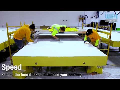 WPI Finished Prefabricated Exterior Wall Panels