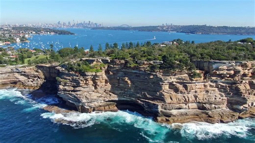Watsons Bay, Australia: Drone views of Sydney's coast