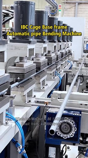 7.8K views · 25 reactions | IBC Cage Base frame Automatic pipe...