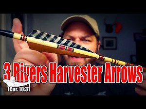 Unboxing & Shooting 3Rivers Harvester Cedar Wood Arrows!