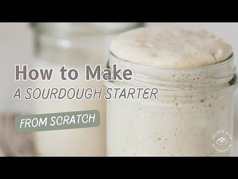 How to Make Your Own Sourdough Starter From Scratch