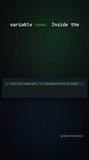 Read Python Files the Safe Way #python #fyp #shorts #coding #tips #programming