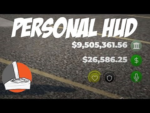 FiveM Scripts: Personal HUD | BigDaddyScripts.com