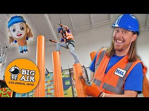 Handyman Hal’s BIG AIR Adventure! 🤩 Ropes Course, Spin Cycle & Cotton Candy FUN!