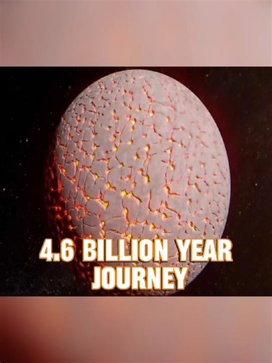 How Earth transformed from a molten hellscape into the blue planet we call home ✨ #Earth #Evolution #ScienceFacts #Space #USA