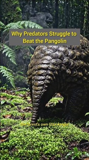 Why the Pangolin Rolls Into a Ball #animals #facts #pangolin