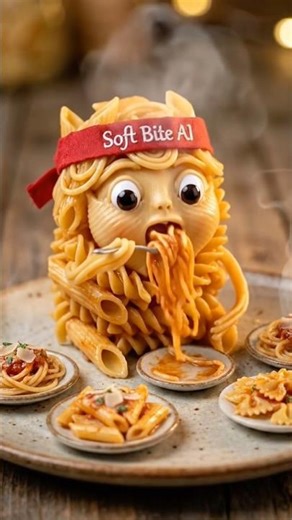 The ultimate carb load🍝🤤 #PastaLife #aivideo