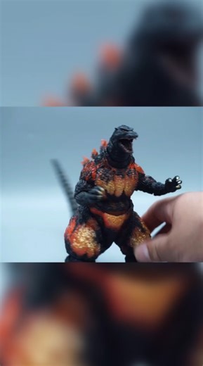 Why the burning effect on this Godzilla looks so good
