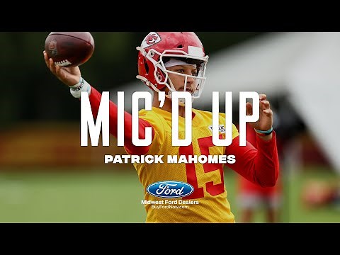 Patrick Mahomes Mic'd Up: "That boy dense" | Chiefs Training Camp 2021