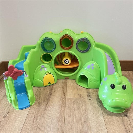Rare Fisher Price Roll-a-rounds Drop N Roar Dinosaur No Balls WORKS - Etsy