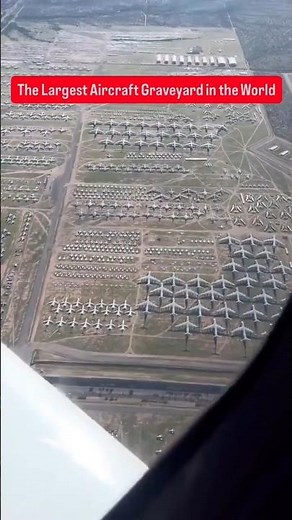 Largest Aircraft Graveyard in the World 🌍 | Thousands of Abandoned Jets & Planes