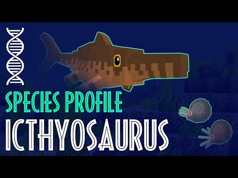 ICTHYOSAURUS 【 Paleocraft 】 Dinosaur Minecraft