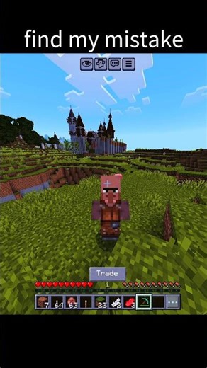 Find my mistake 😔 #minecraft #gaming #technogamerz