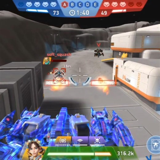 3 mech in arena #gaming #teammech #mecharena