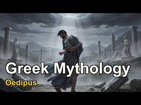 Sleep Story for Adults | Greek Mythology | The Tragic Saga of Oedipus (1 Hour) Rain Ambience