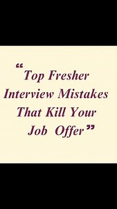 5 comments | THE FRESHER INTERVIEW SURVIVAL KIT — EDITION 1  If...