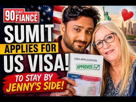 90 Day Fiancé: Sumit Applies for U.S. Visa to Stay by Jenny's Side Amid Her Health Battle