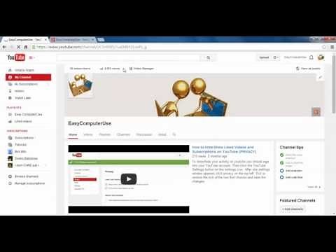 How to Change YouTube Channel Picture and Re-size it If Necessary