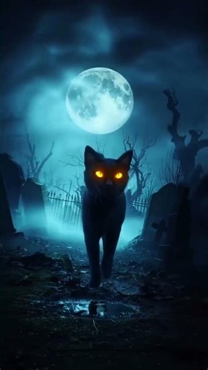 [TDZ] Halloween Cat Video Wallpaper