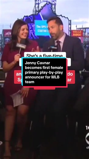 Jenny Cavnar: First Female MLB Play-by-Play Announcer