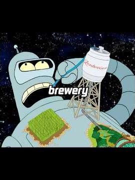 The tiny people worshipped Bender as a god. #futurama #cartoon #animation #fyp