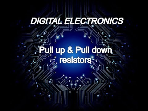 Pull up and Pull down resistors | Explanation & Simulation | Proteus