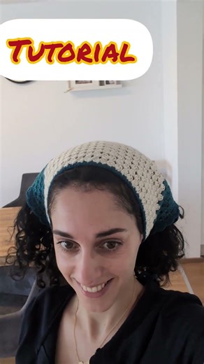 Crochet Bandana: Fast & NO SEW! 🧶