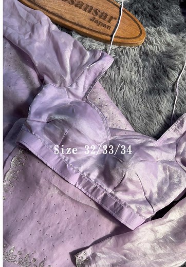 Stylish Shiny Tissue Silk Sari Blouse for All Occasions