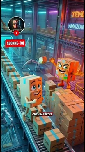 Amazon vs Temu : rapide ou chaos… tu choisis vraiment ?#pourtoi #foryou #animation #humour #viral