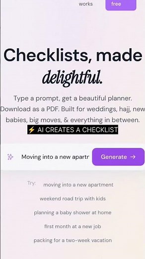 🤯 This FREE AI Creates Perfect Checklists in Seconds!