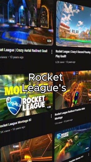 First player to hit the ceiling shot #rocketleague